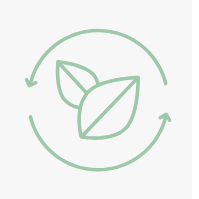 recycle icon with leaves